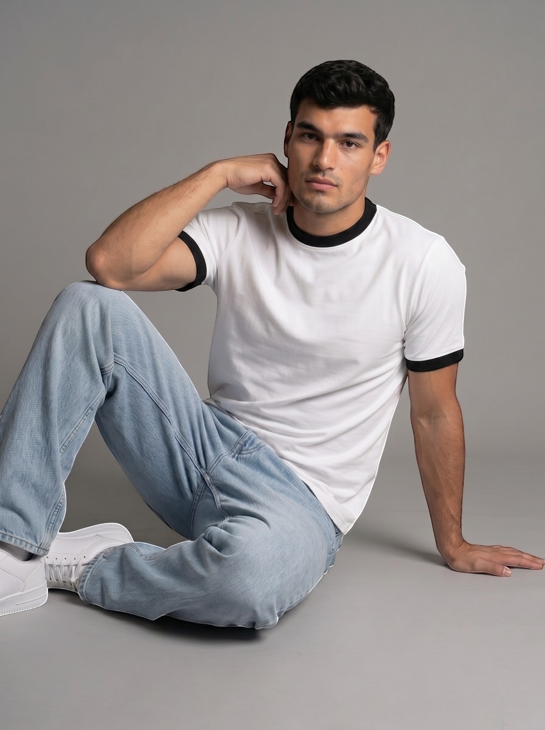 Ringer Tee — Off-White X Black